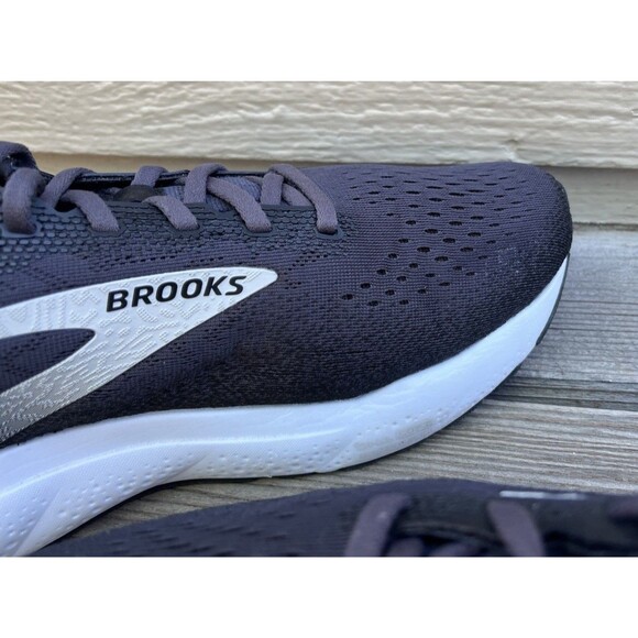 Nice! Brooks Ghost 16 Men\'s 12.5 2E Wide Running Shoes Black *MISSING INSOLES* main image 11